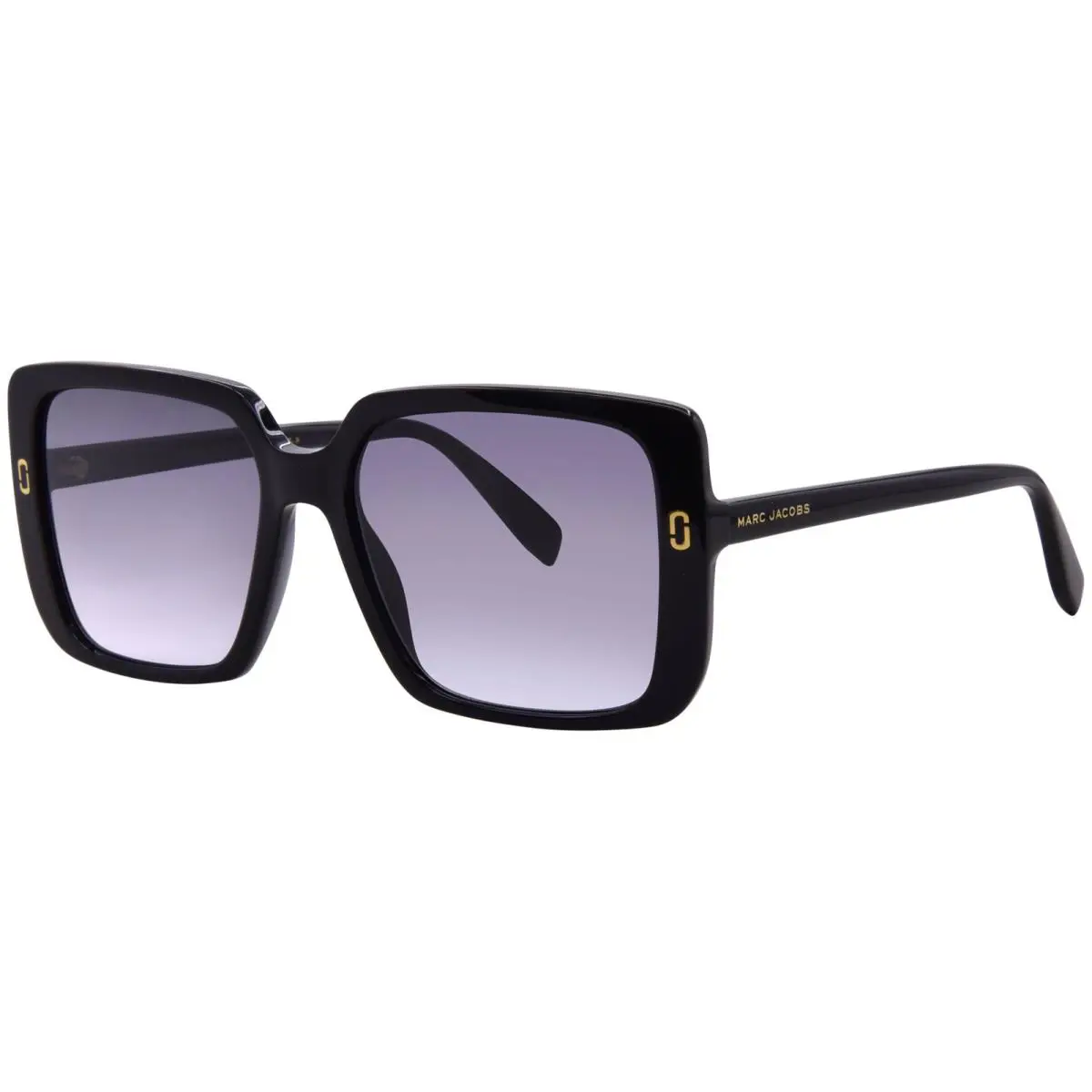 Marc Jacobs 1121/S 807/90 Sunglasses Women`s Black/dark Grey Gradient Lens 54mm