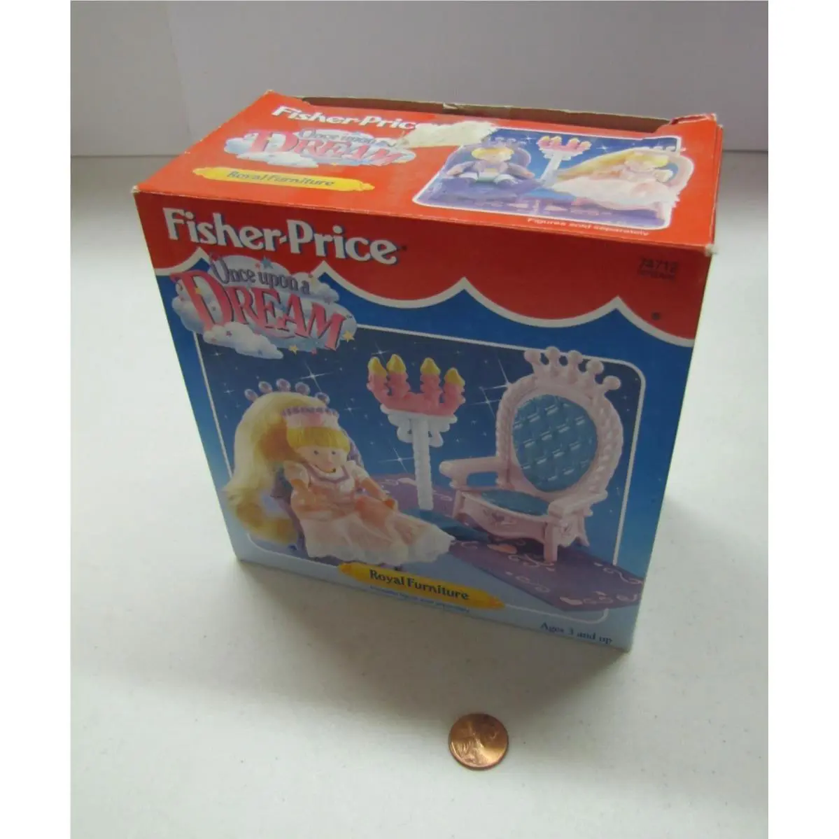 Fisher Price Once Upon A Dream Dollhouse Royal Furniture Castle 2 Thrones +
