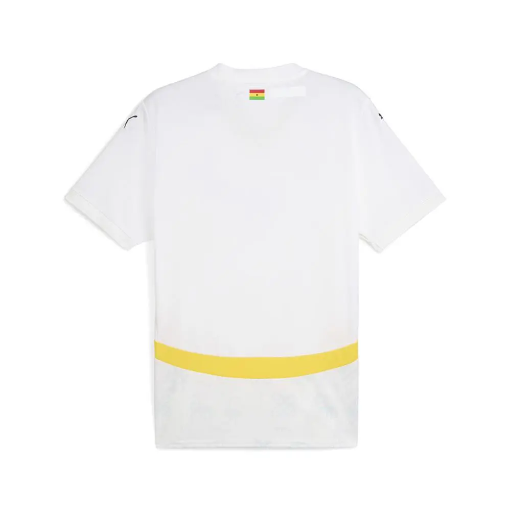 Puma clothing - PUMA Ghana Football Association Home Replica Soccer Jersey - 77719201 - White 0