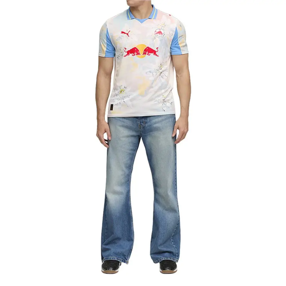 Puma clothing - PUMA Kidsuper X Red Bull Crew Neck Short Sleeve Jersey Replica - 78274005 - White 4