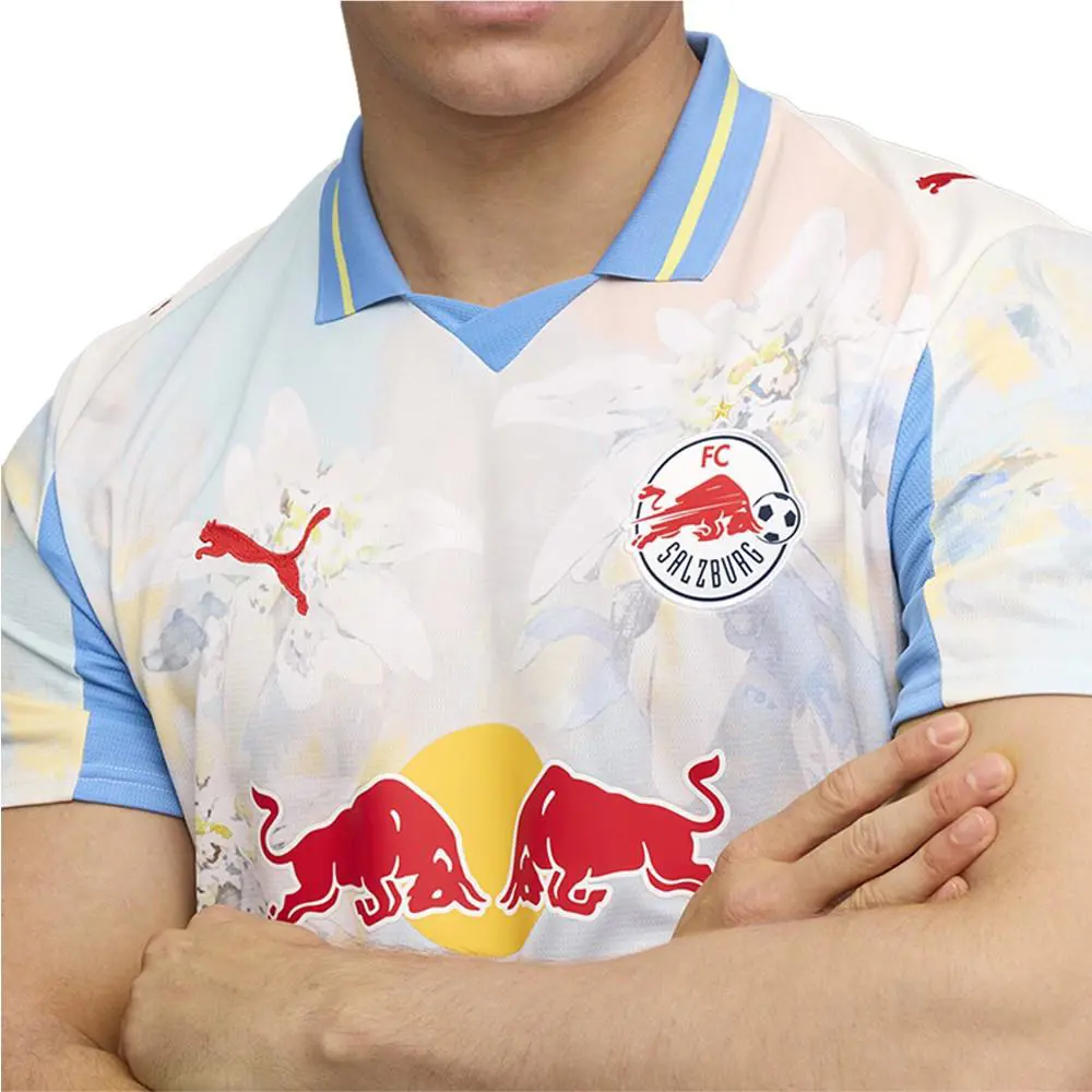 Puma clothing - PUMA Kidsuper X Red Bull Crew Neck Short Sleeve Jersey Replica - 78274005 - White 3