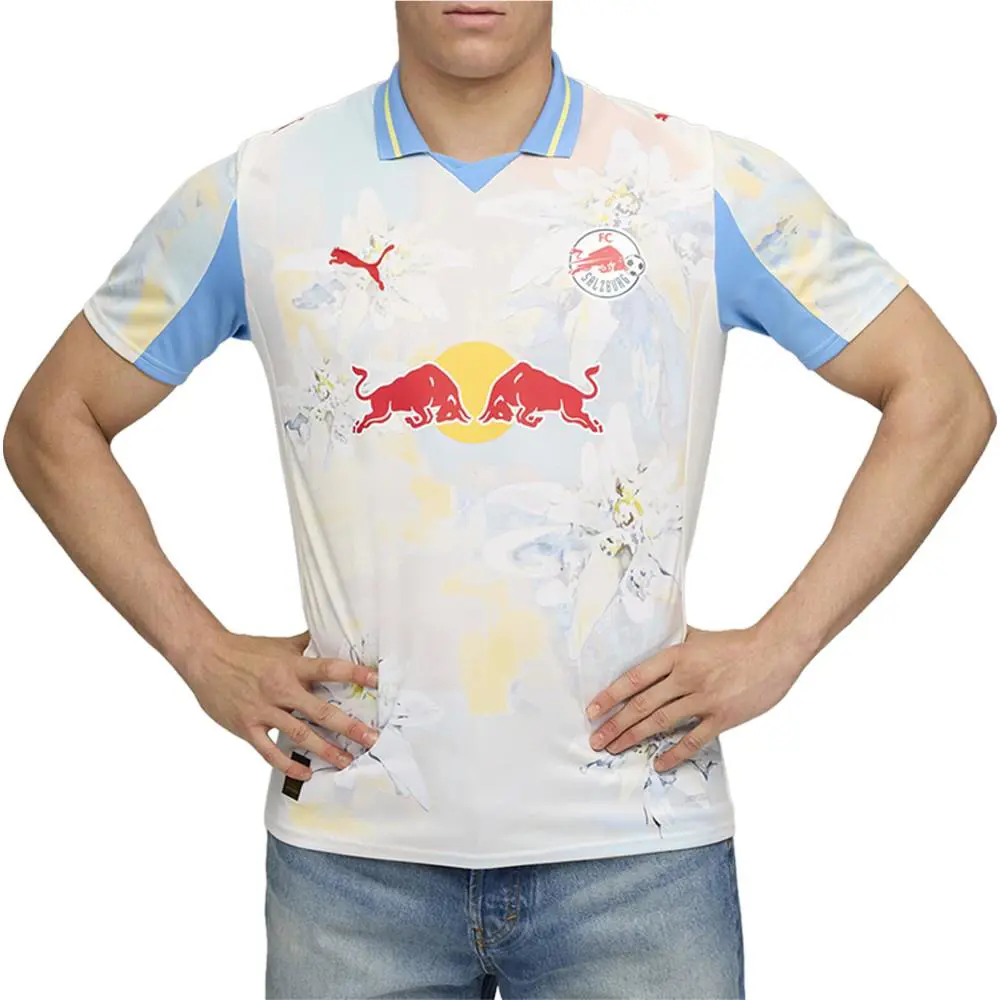 Puma clothing - PUMA Kidsuper X Red Bull Crew Neck Short Sleeve Jersey Replica - 78274005 - White 7