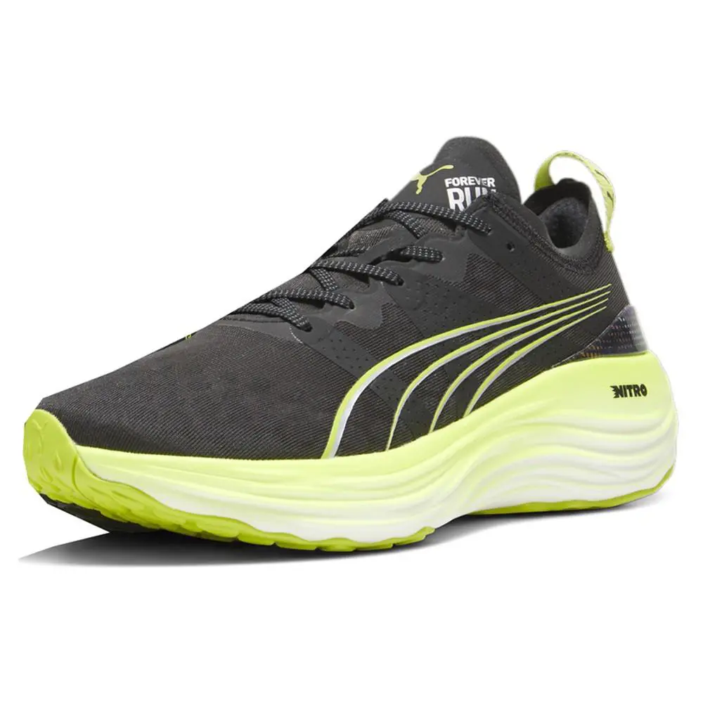 Puma shoes - PUMA Foreverrun Nitro Psychedelic Rush Running - 38007301 - Black, Green 0