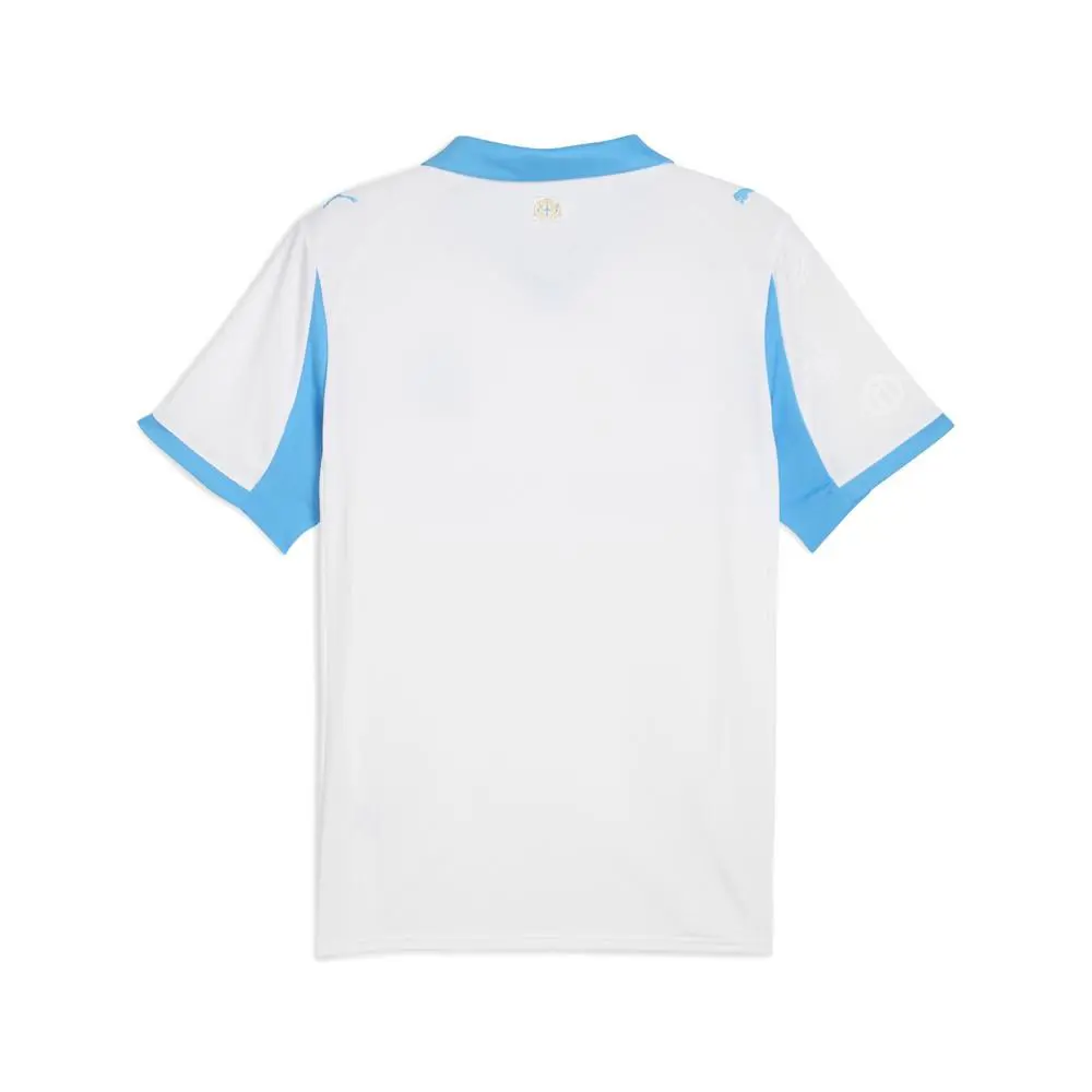 Puma clothing - PUMA Olympique De Marseille Collared Short Sleeve Soccer Jersey 2 - 77980101 - White 5