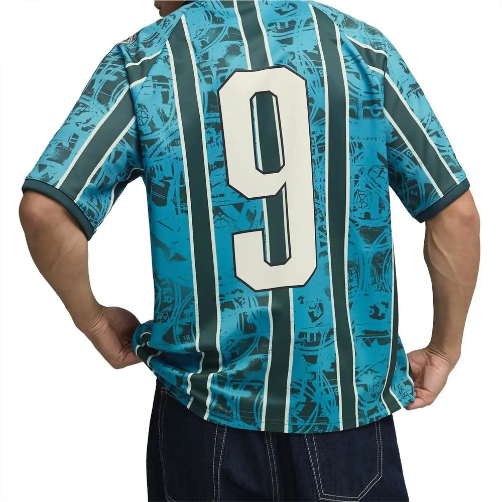 Puma clothing - PUMA Manchester City King Retro Crew Neck Short Sleeve Soccer Jer - 78587816 - Blue 2