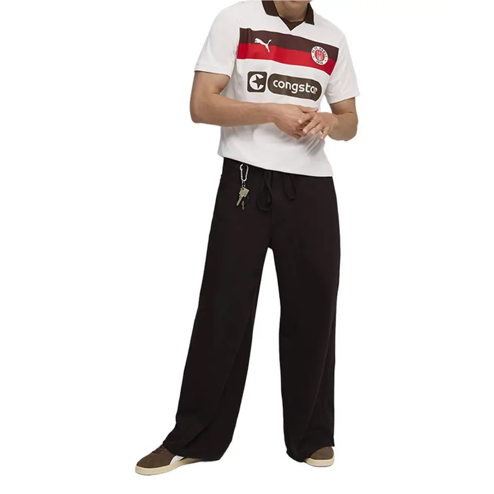 Puma clothing - PUMA Fc St. Pauli 2526 Away Short Sleeve Soccer Jersey - 78306902 - Brown, White 4