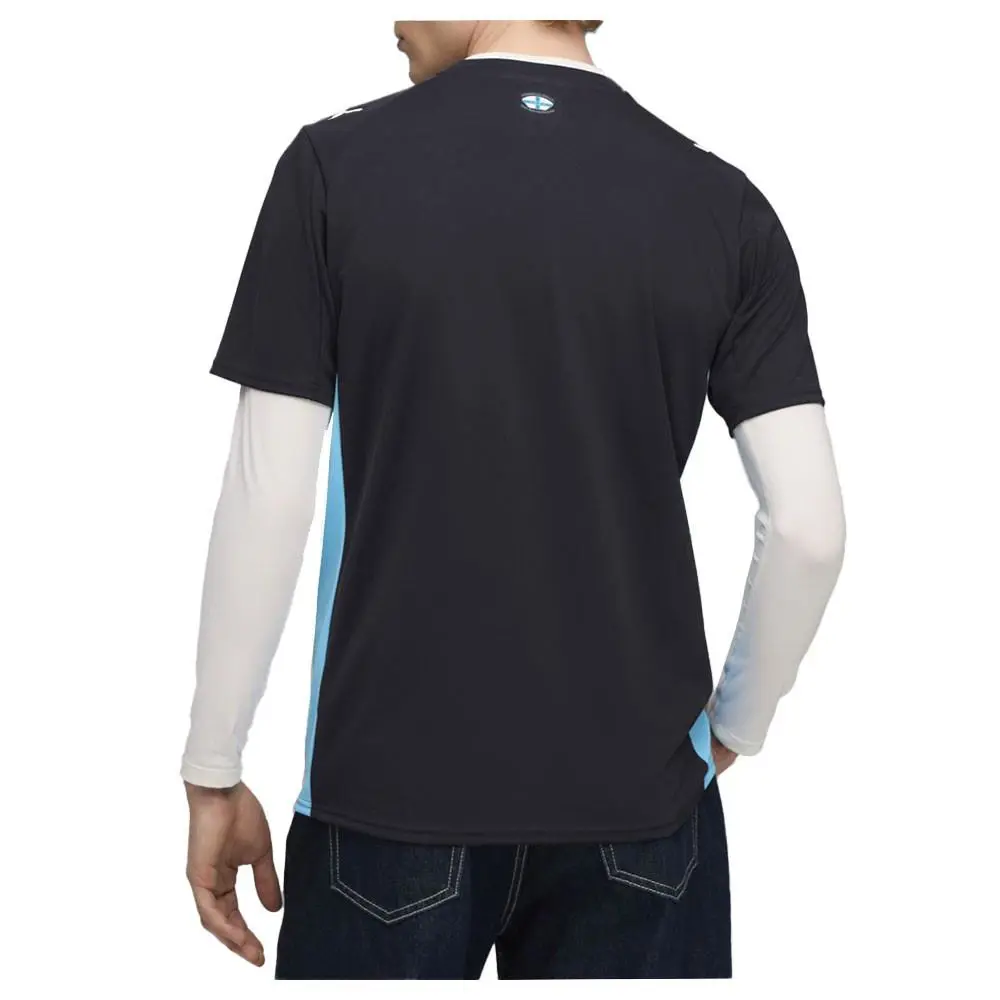 Puma clothing - PUMA Olympique De Marseille Collared Short Sleeve Soccer Jersey 2 - 77984402 - Blue 2