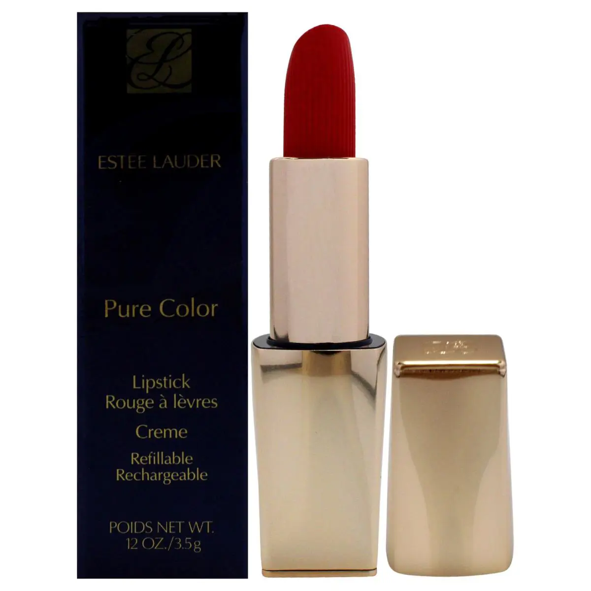 2 Pack Pure Color Creme Lipstick-520 Carnal by Estee Lauder For Women - 0.12 oz