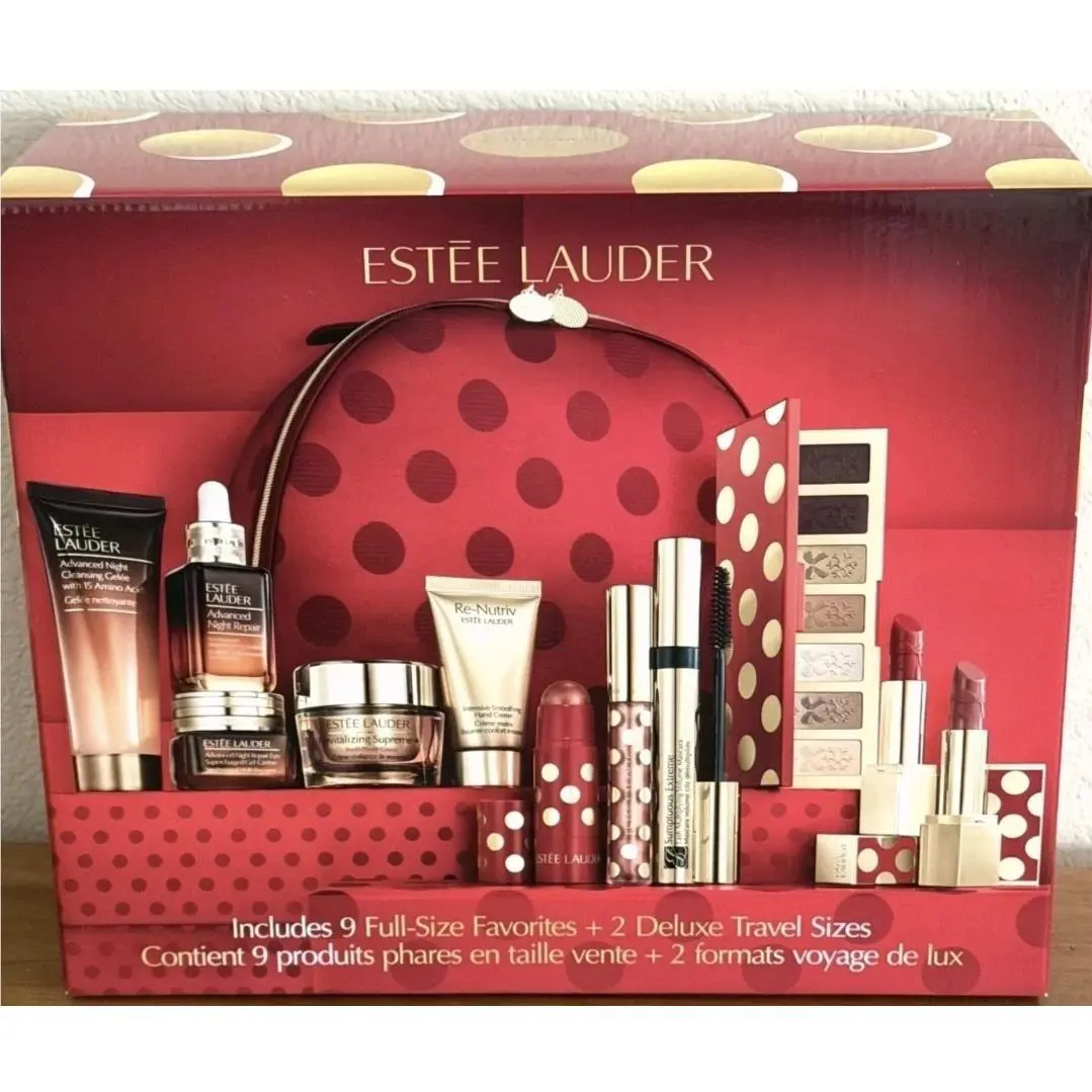 Estee Lauder Holiday Blockbuster Makeup Gift Set 2025 Value Glow