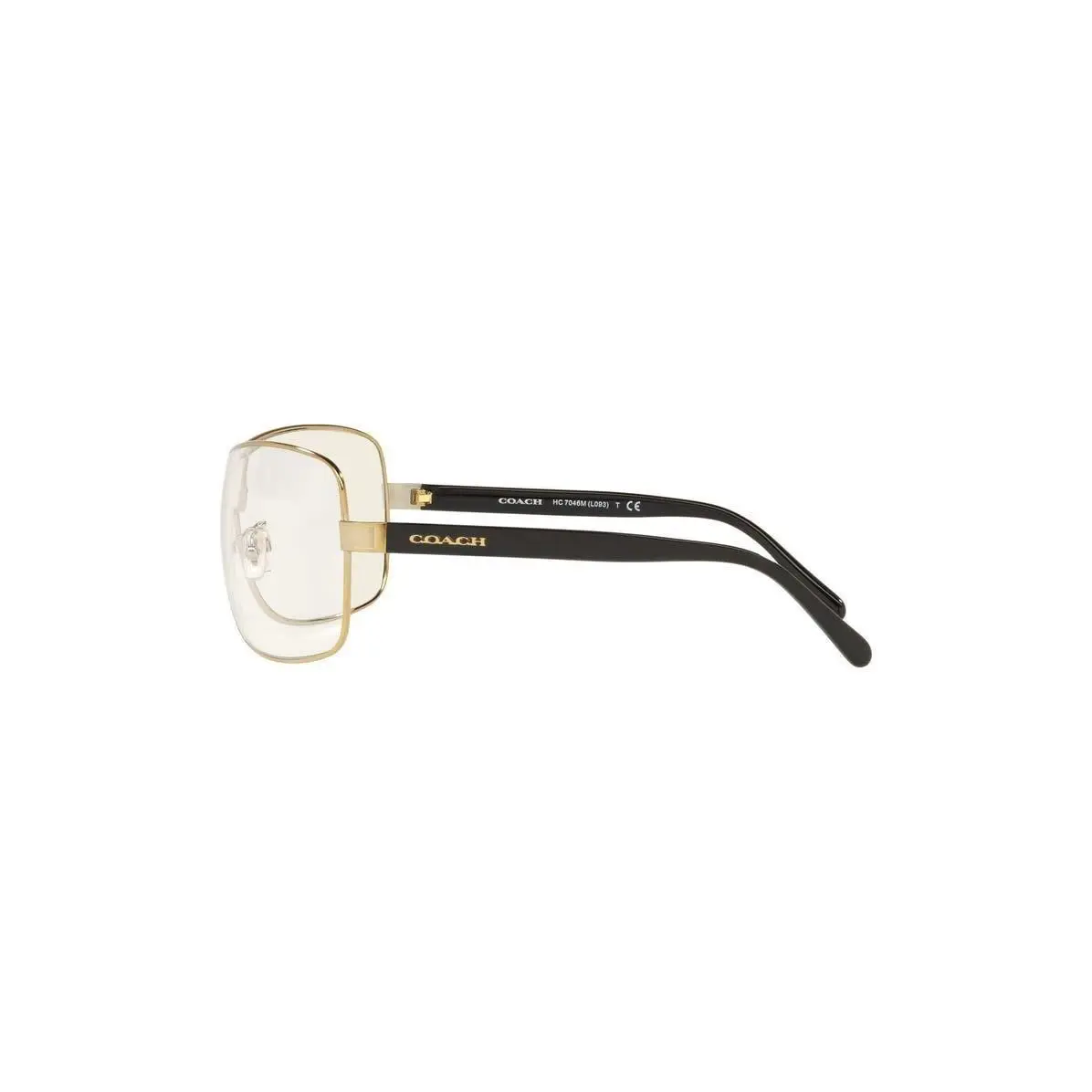Coach Women Shield Sunglasses Gold Mir