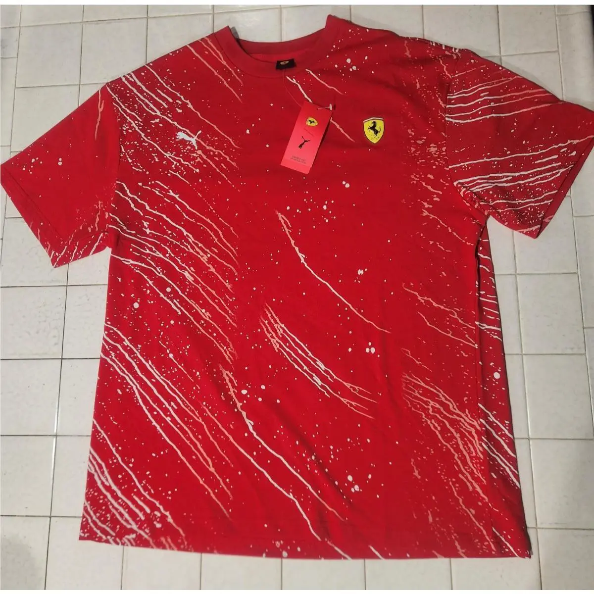 Puma clothing - Puma x Ferrari - Ferrari - 630487-02 - Red 5