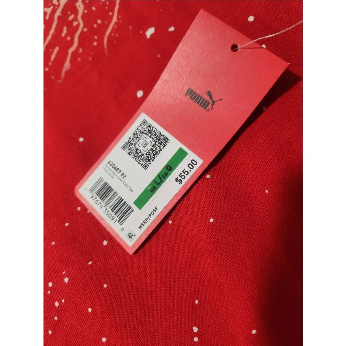 Puma clothing - Puma x Ferrari - Ferrari - 630487-02 - Red 21