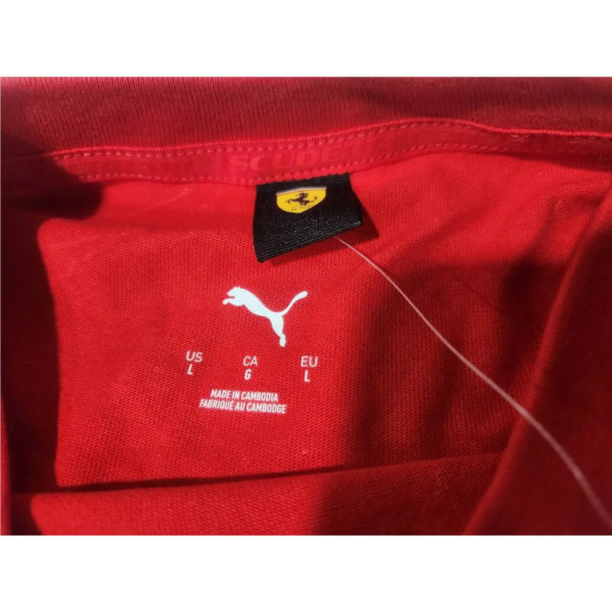 Puma clothing - Puma x Ferrari - Ferrari - 630487-02 - Red 13