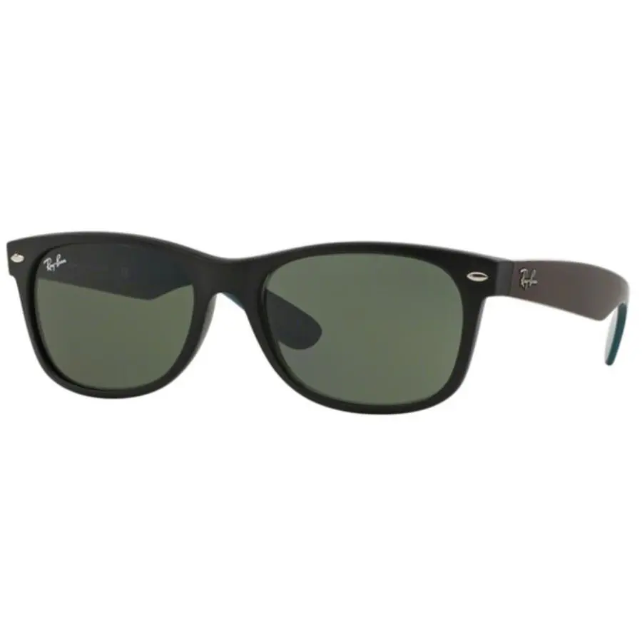 Ray-ban Unisex Sunglasses RB2132 6182 Black Square Green Non-polarized 52mm
