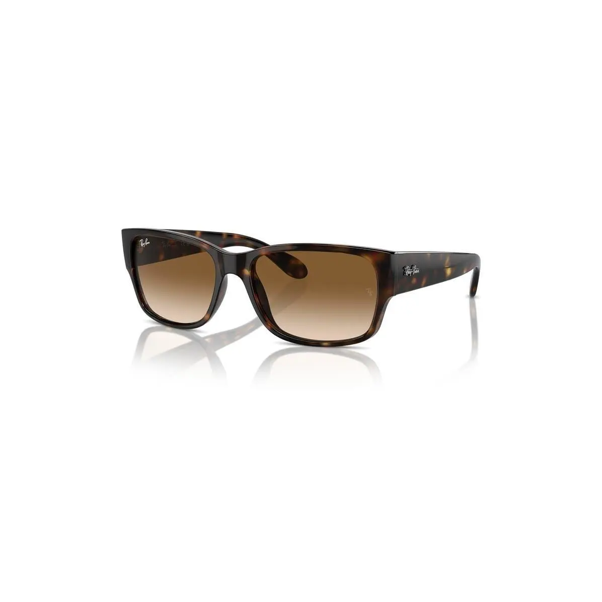 Ray-ban Men 55mm Gradient Pillow Sunglasses Havana - Frame: Multicolor