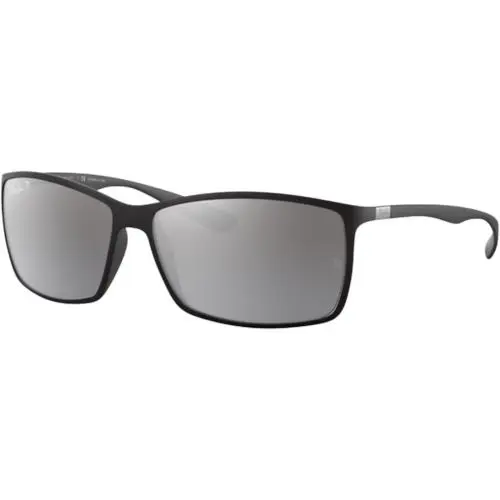 Ray Ban Sunglasses RB4179 601S82 Matte Black/silver Mirror Polarized Lens