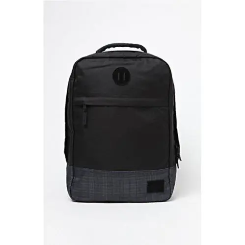 Men`s Guys Nixon Beacons Black Backpack School Bag