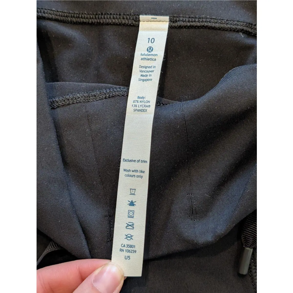 Lululemon clothing - Black 3