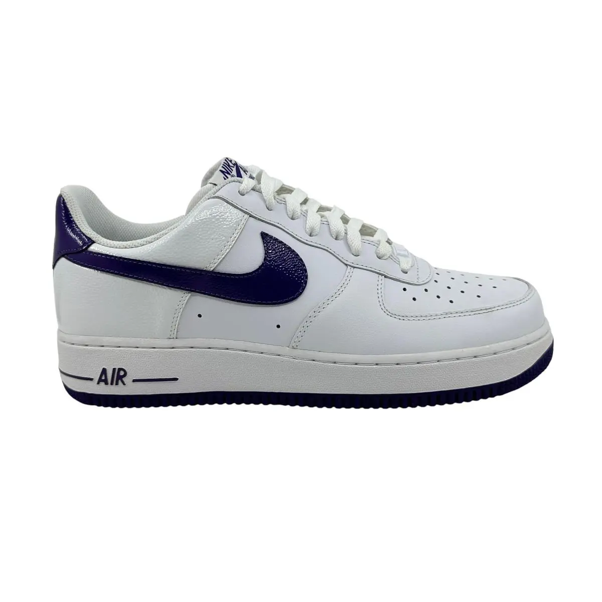Nike shoes - Nike Air Force 1 `07 - 315122 157 - White, Manufacturer: White Club Purple 3