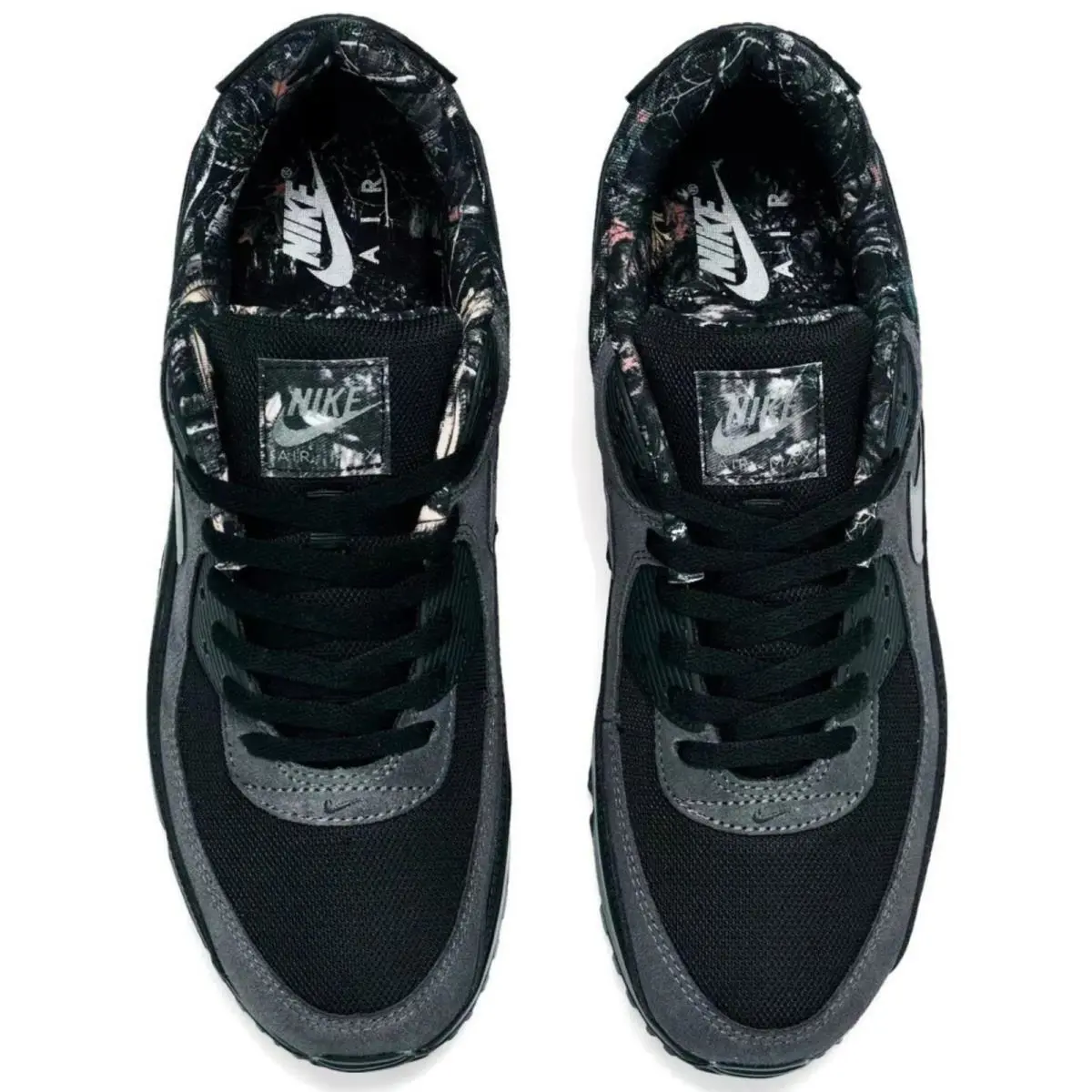 Nike shoes - Nike Air Max 90 - Air Max - Black, Maufacturer: Black/Dark Smoke Grey/Metallic Cool Grey 5