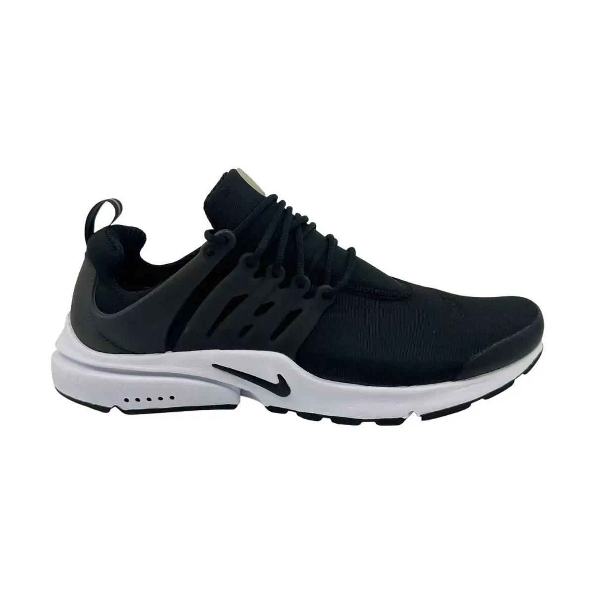 Nike Air Presto Essential Black White Mens Athletic Sneaker - Black, Manufacturer: Black White