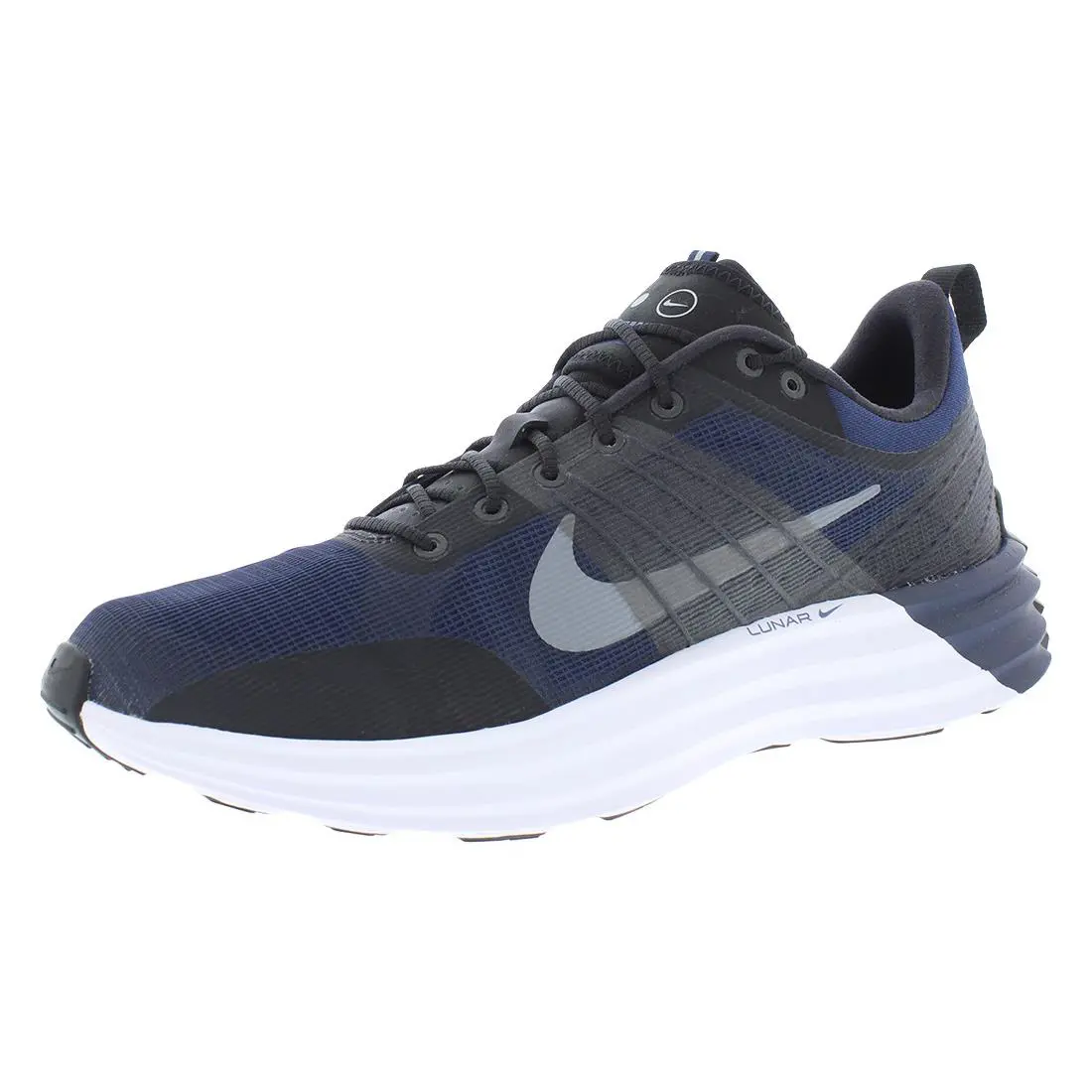 Nike Lunar Roam Unisex Shoes - Black/Reflect Silver, Main: Blue