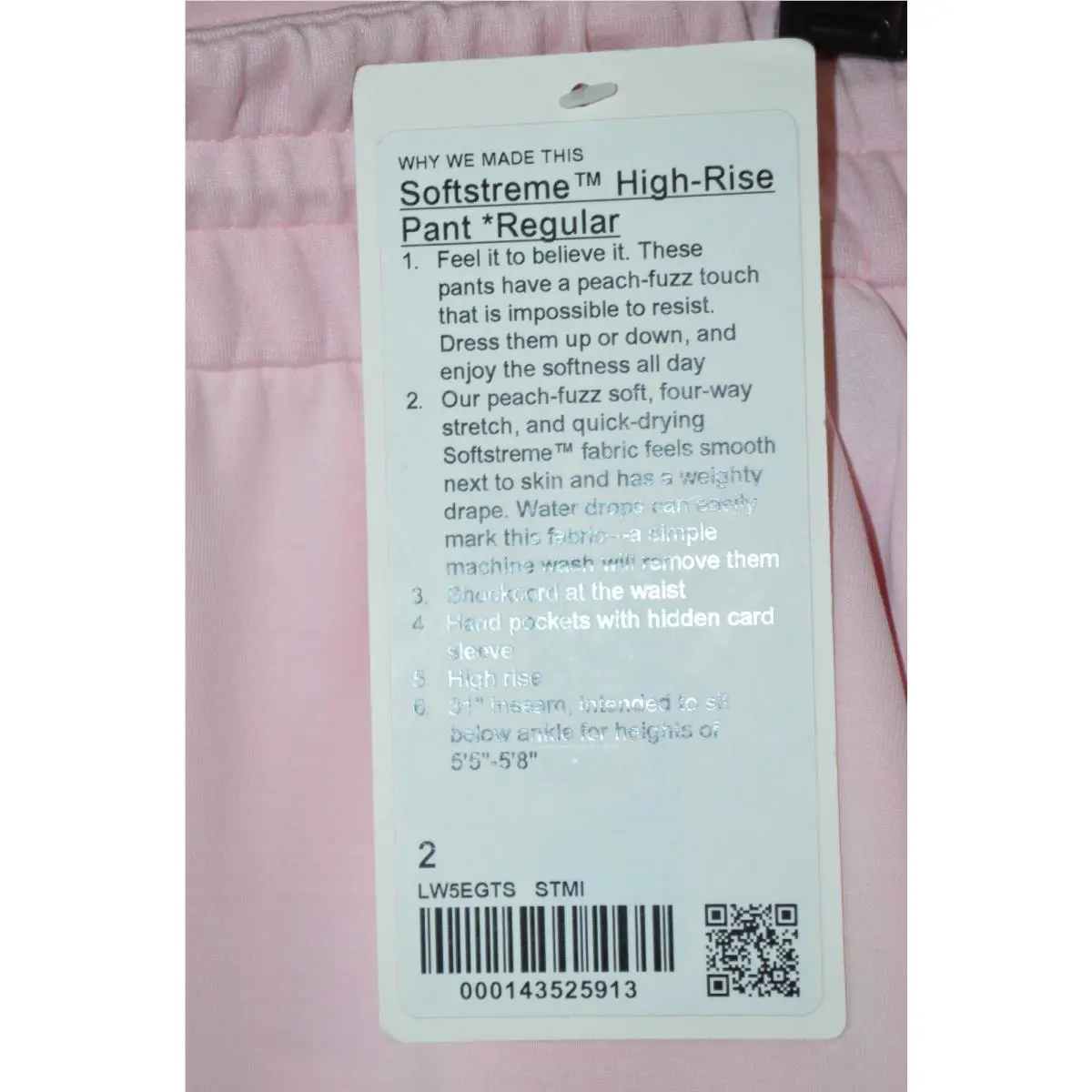 Lululemon clothing - Pink 1