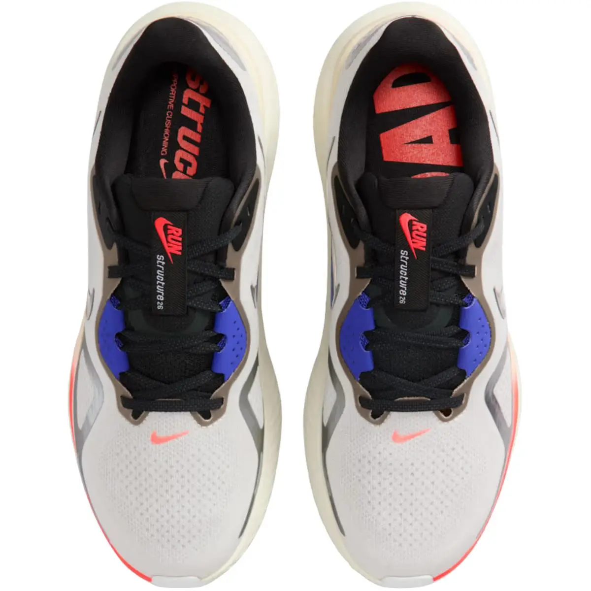 Nike shoes - Nike Structure 26 - Structure - Black/Cool Grey/Metallic Silver/White 42