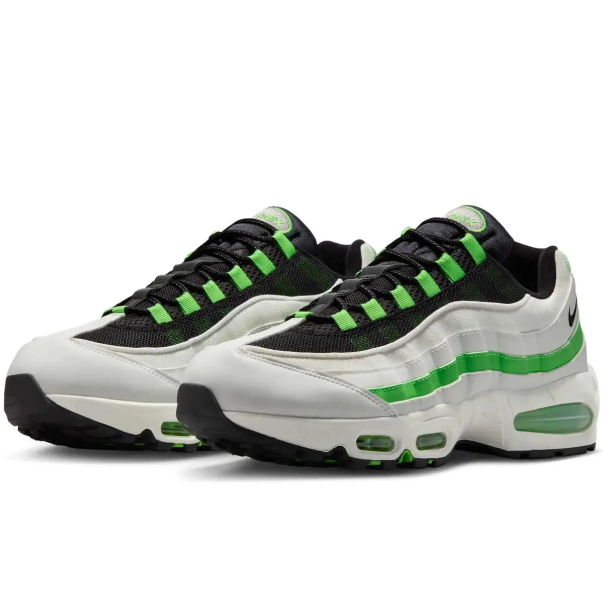 Nike shoes - Nike Air Max 95 - Air Max - IB1667-100 - Summit White/Black/Green Gusto 12