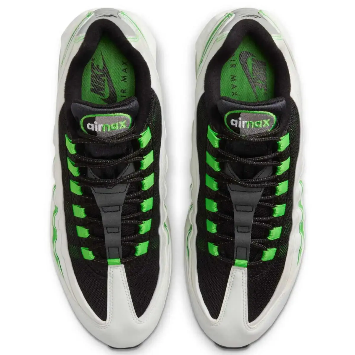 Nike shoes - Nike Air Max 95 - Air Max - IB1667-100 - Summit White/Black/Green Gusto 13