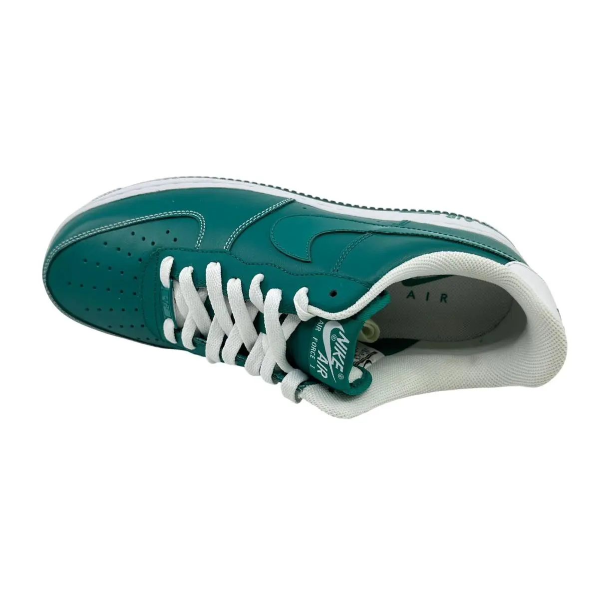 Nike shoes - Nike Air Force 1 - Air Force - 488298 302 - Green, Manufacturer: Lush Teal White 2