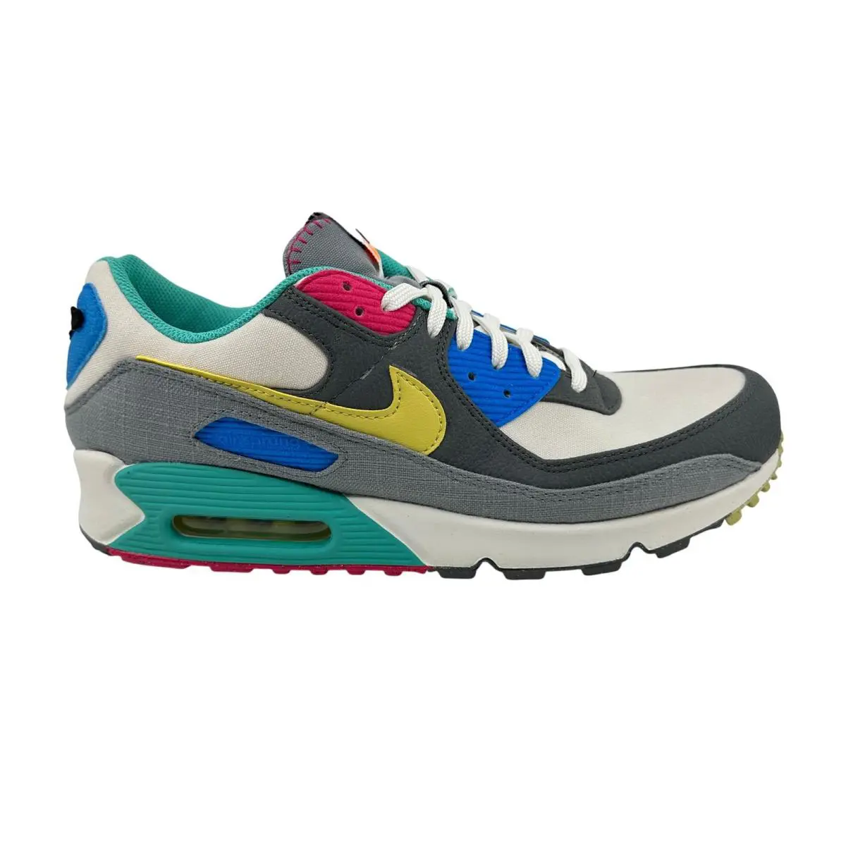 Nike shoes - Nike Air Max 90 SE - DM8171 001 - Gray, Manufacturer: Phantom Celery Iron Grey 5