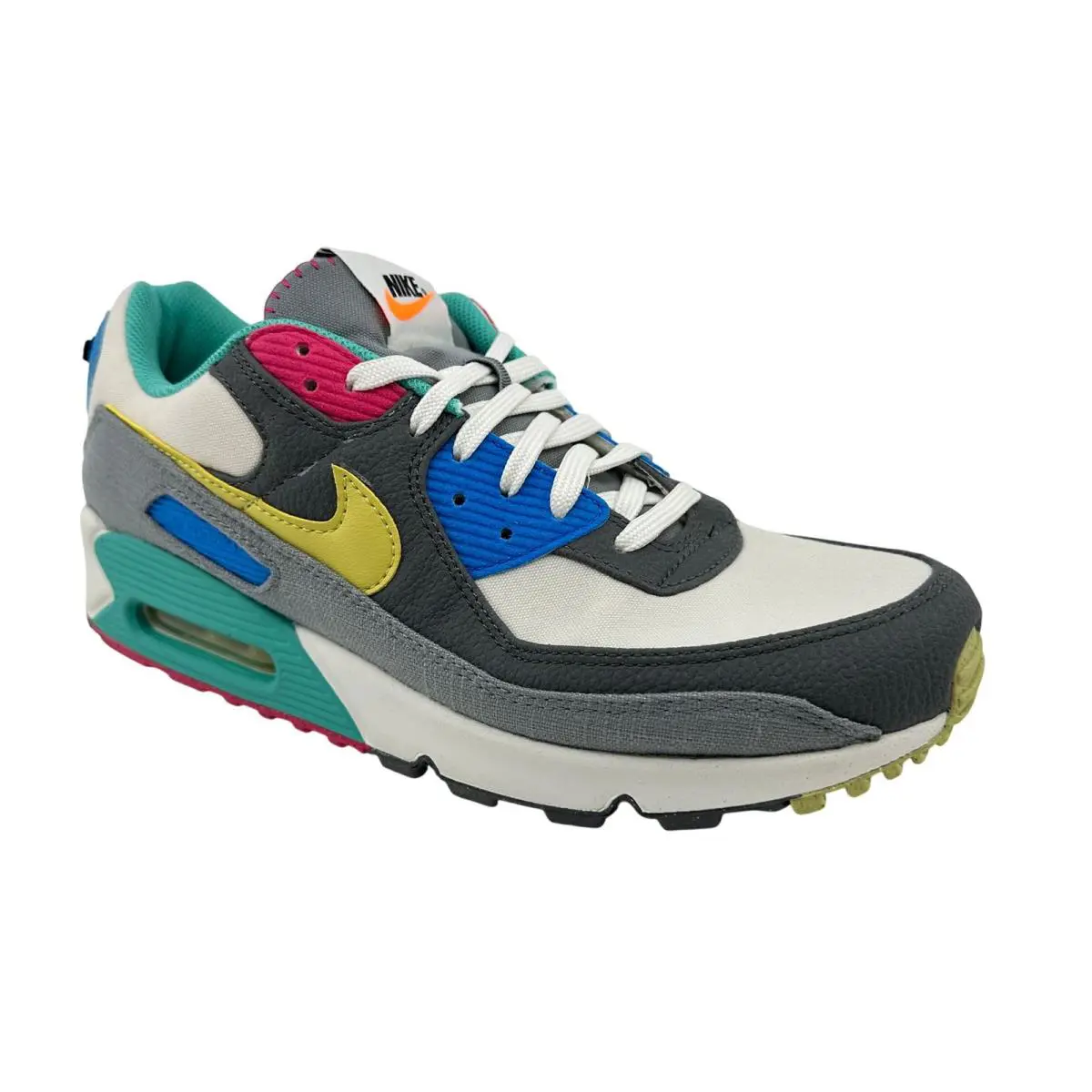 Nike shoes - Nike Air Max 90 SE - DM8171 001 - Gray, Manufacturer: Phantom Celery Iron Grey 6