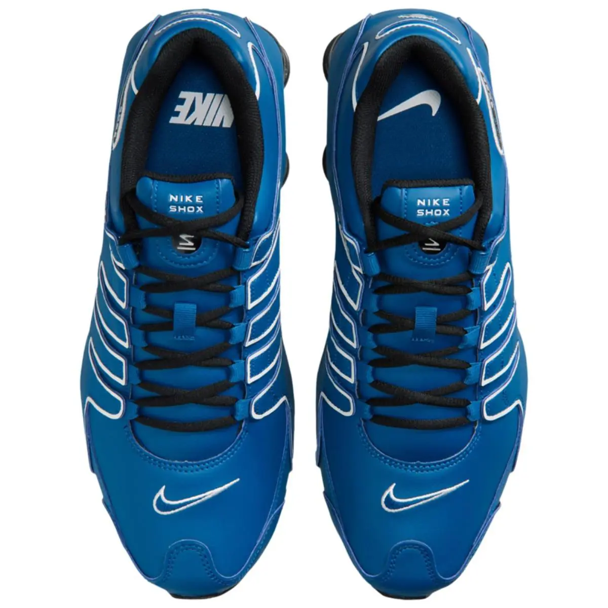 Nike shoes - Nike Shox - Shox - Blue, Maufacturer: Court Blue/Black/White 4