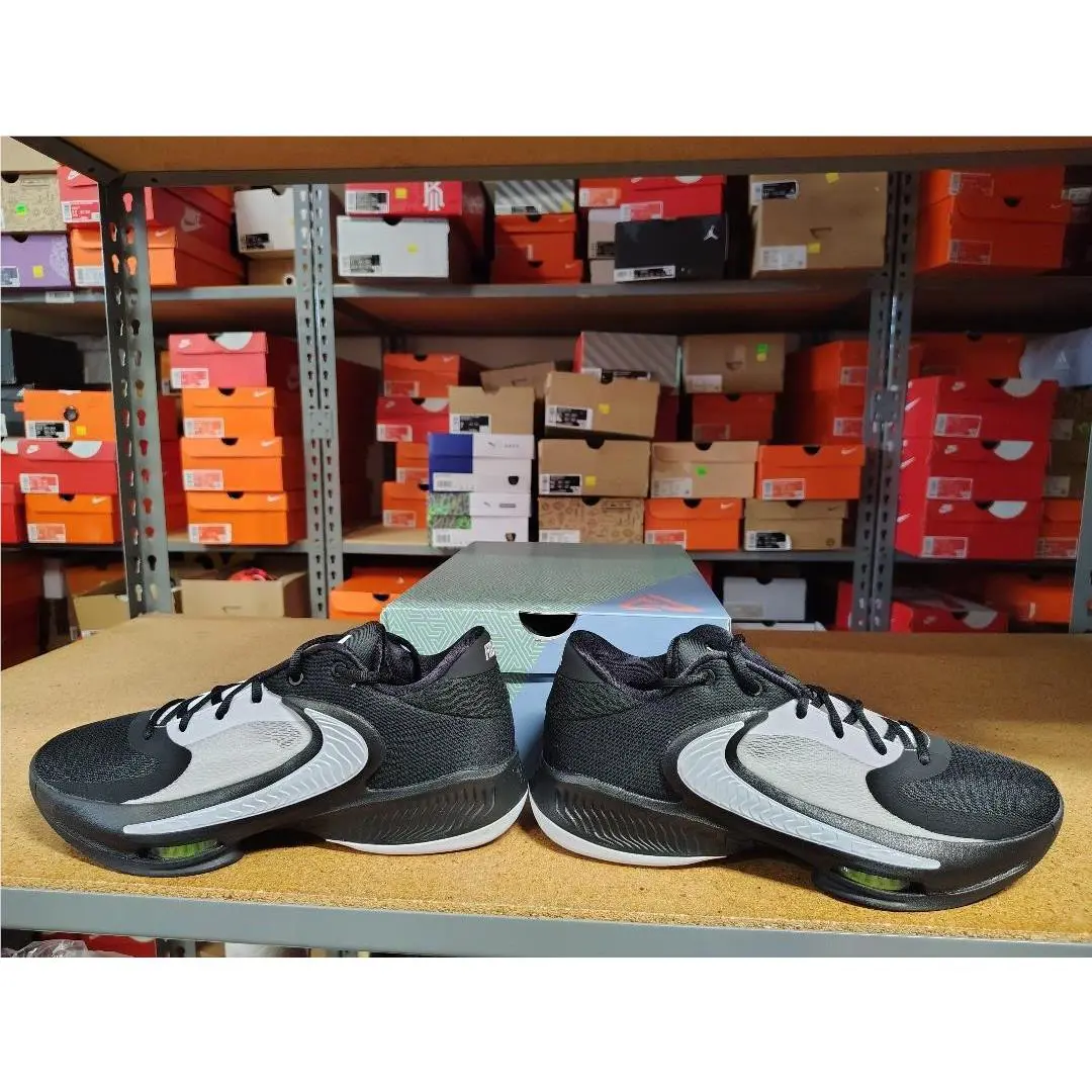 Nike shoes - Nike Zoom Freak 4 - Zoom Freak - DJ6149 001 - Black White LT Smoke Grey 0