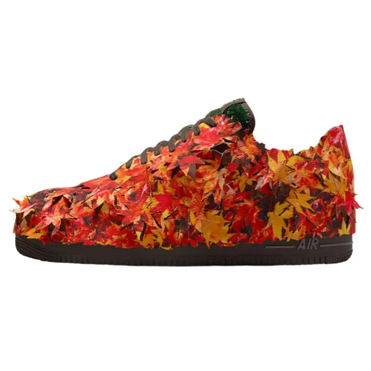 Nike shoes - Leaf Camo/Multi Color/Orange 1