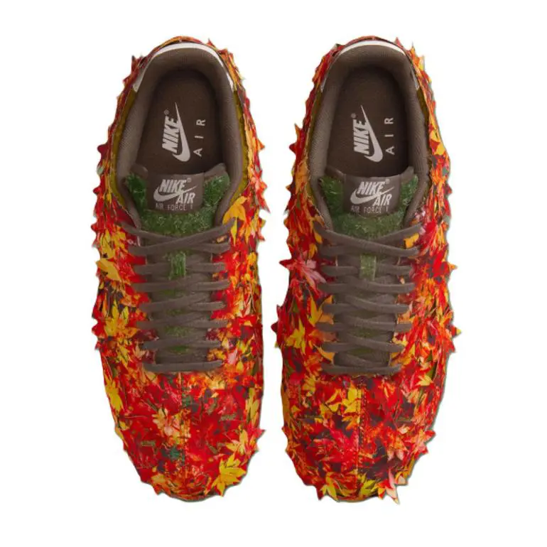 Nike shoes - Leaf Camo/Multi Color/Orange 5