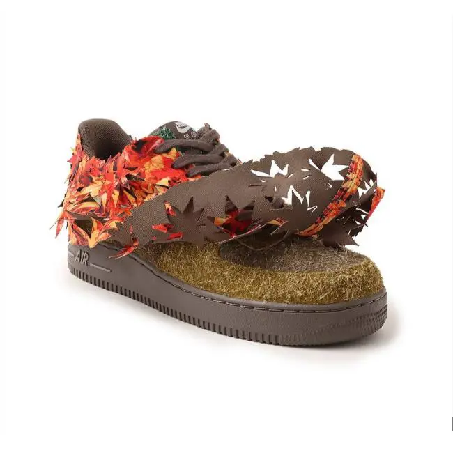 Nike shoes - Leaf Camo/Multi Color/Orange 2