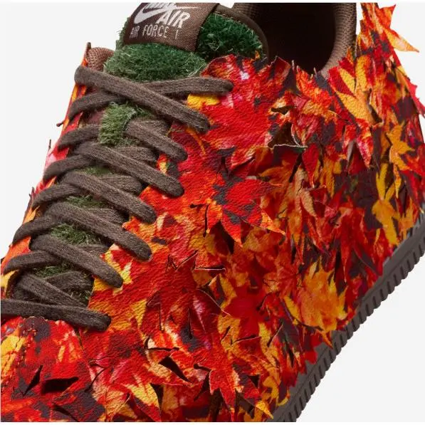 Nike shoes - Leaf Camo/Multi Color/Orange 13