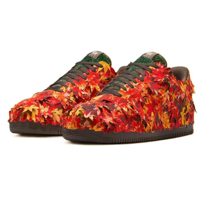Nike shoes - Leaf Camo/Multi Color/Orange 8