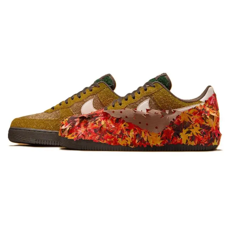 Nike shoes - Leaf Camo/Multi Color/Orange 9