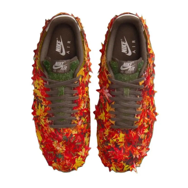 Nike shoes - Leaf Camo/Multi Color/Orange 14