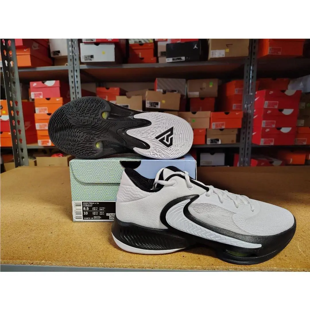 Nike shoes - Nike Zoom Freak 4 TB - DO9679 100 - White Black 5