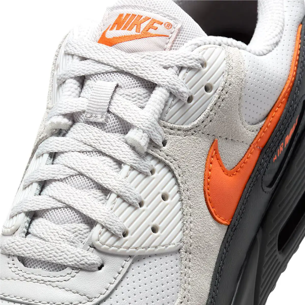 Nike shoes - Nike Air Max 90 - Air Max - IF0670-003 - Vast Grey/Anthracite/White/Safety Orange 5