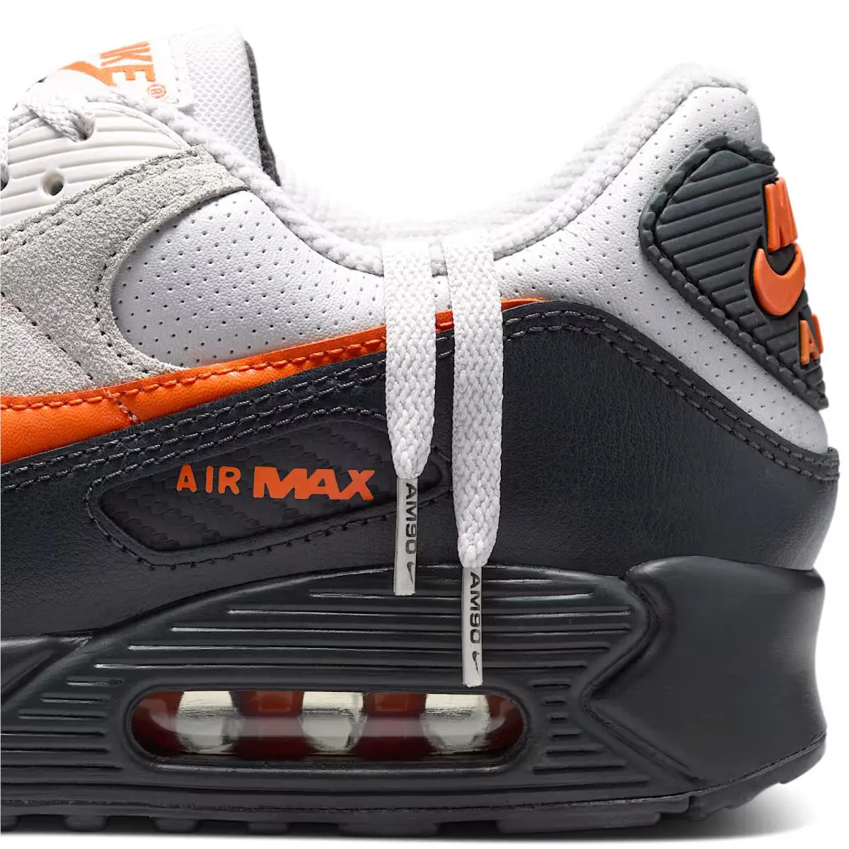 Nike shoes - Nike Air Max 90 - Air Max - IF0670-003 - Vast Grey/Anthracite/White/Safety Orange 6