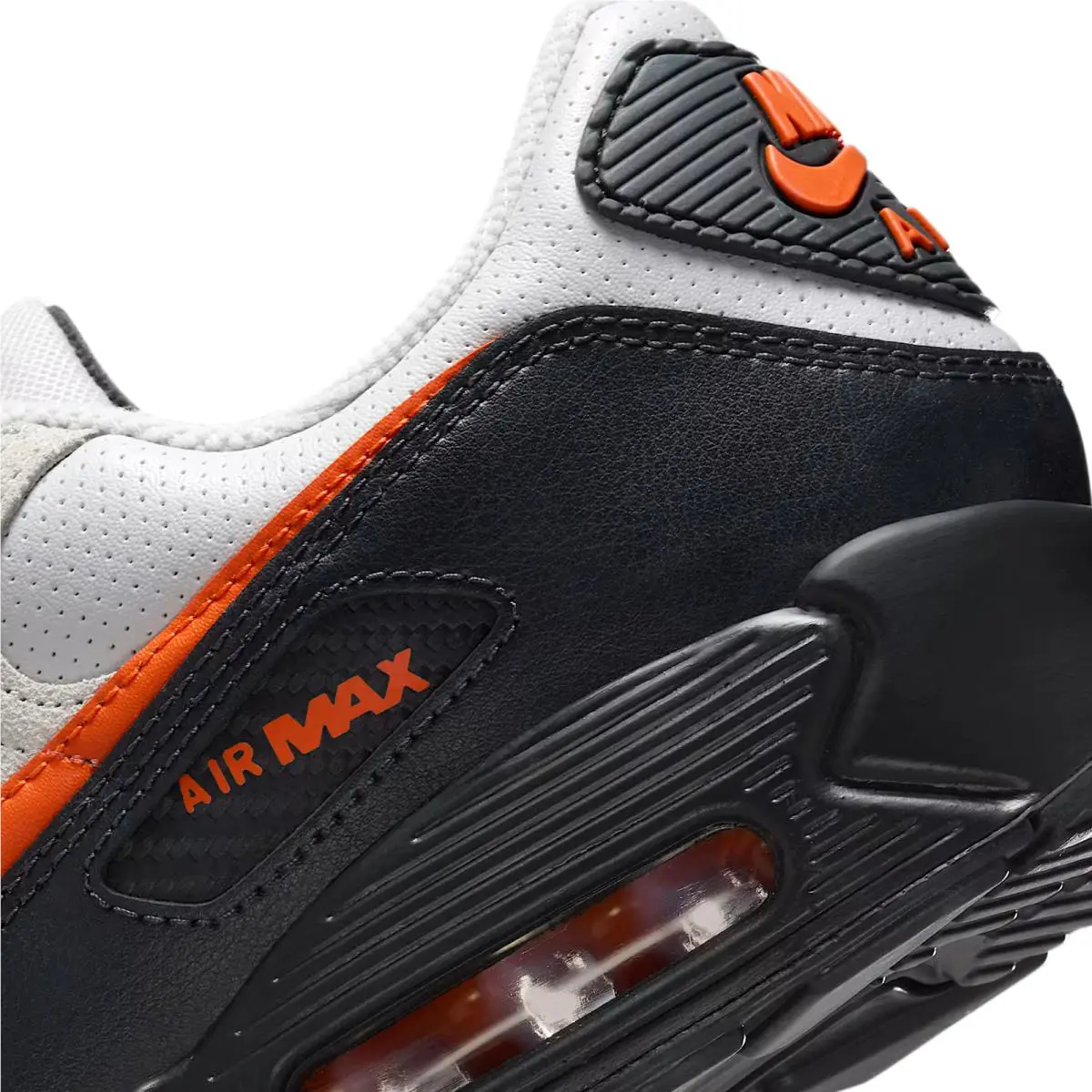 Nike shoes - Nike Air Max 90 - Air Max - IF0670-003 - Vast Grey/Anthracite/White/Safety Orange 7