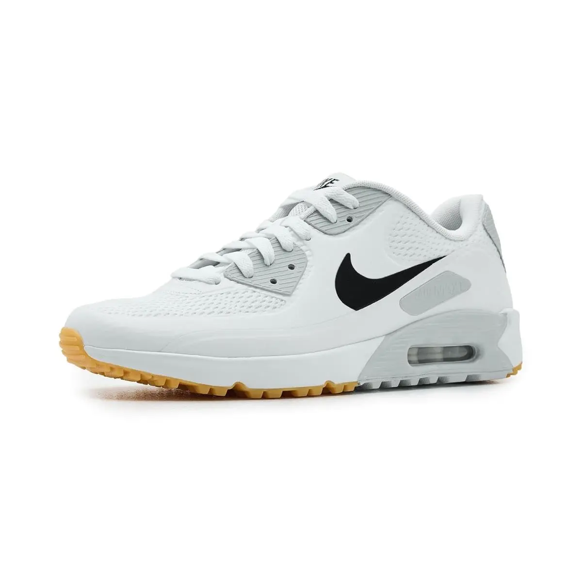 Man`s Sneakers Athletic Shoes  Air Max 90 G White/Black by Nike