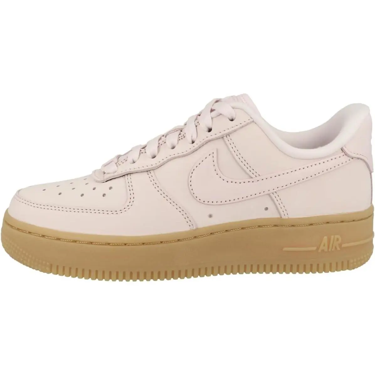 Women`s Nike Air Force 1 Prm NF Pearl Pink/pearl Pink DR9503 601 - Pearl Pink/Pearl Pink