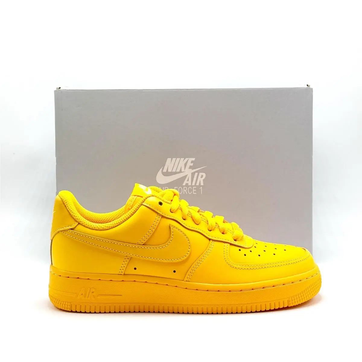 Nike shoes - Nike Air Force 1 `07 - HJ7324-845 - Orange 4