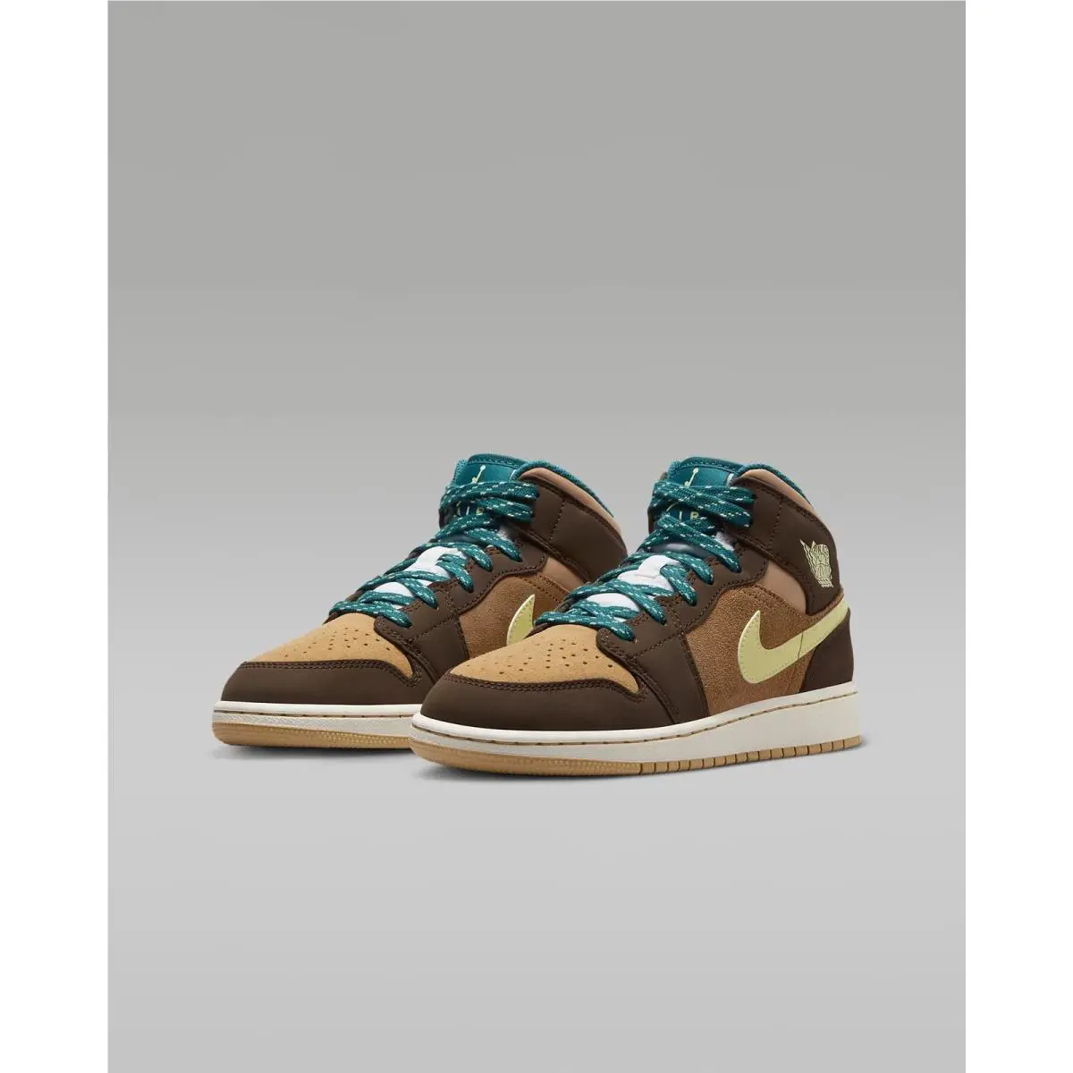 Nike shoes - Nike Air Jordan 1 Mid DZ6335-200 - DZ6335-200 - Brown 8